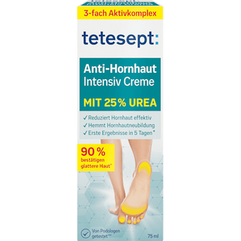 Fußcreme Anti Hornhaut 25 % Urea tetesept