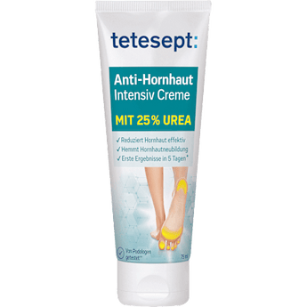 Fußcreme Anti Hornhaut 25 % Urea tetesept