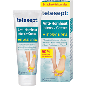 Fußcreme Anti Hornhaut 25 % Urea tetesept