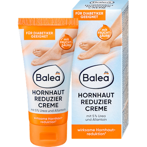 Fußcreme, Hornhaut Reduzier Creme mit Urea & Allantoin, 50 ml