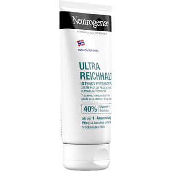 Fußcreme mit 40% Glycerin, ultra reichhaltig trockene Haut  Neutrogena