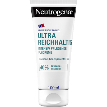 Fußcreme mit 40% Glycerin, ultra reichhaltig trockene Haut  Neutrogena