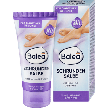 Fußcreme Schrundensalbe 25% Urea, 50 ml Fußcreme & Fußpflege by Balea – Available at VivaVoss