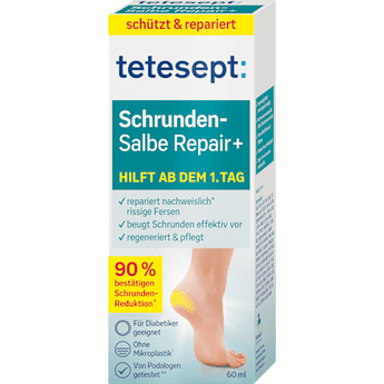 Fußcreme, Schrundensalbe Repair+ tetesept
