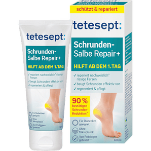 Fußcreme, Schrundensalbe Repair+ tetesept