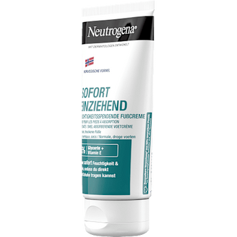 Fußcreme sofort einziehend für trockene Haut Neutrogena