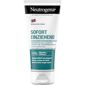 Fußcreme sofort einziehend für trockene Haut Neutrogena
