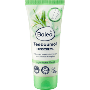 Fusscreme Teebaumöl, 100 ml Fußcreme & Fußpflege by Balea – Available at VivaVoss