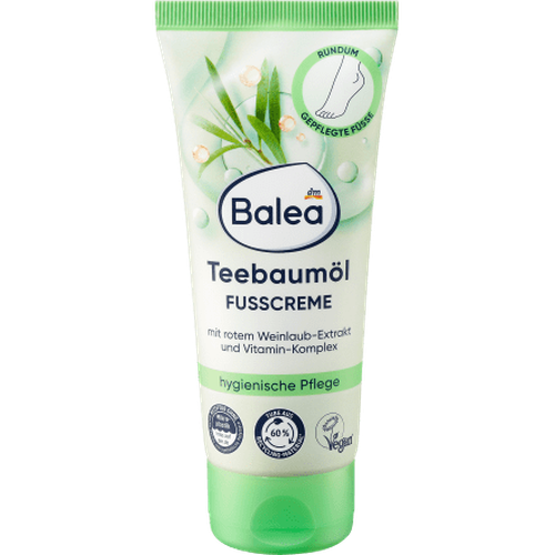 Fusscreme Teebaumöl, 100 ml Fußcreme & Fußpflege by Balea – Available at VivaVoss