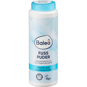 Fußpuder, 100 g Fußcreme & Fußpflege by Balea – Available at VivaVoss