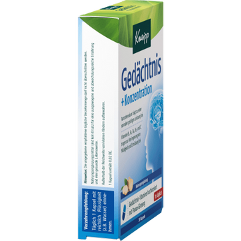 gedächtnis + Konzentration Kapseln 30 St, 15 g - VivaVoss