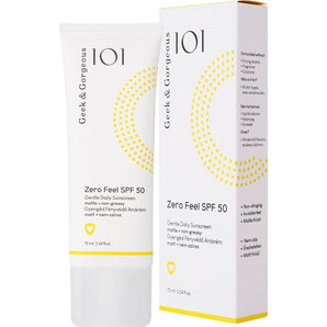 Kasvojen aurinkovoide 101 Zero Feel SPF 50, 75 ml