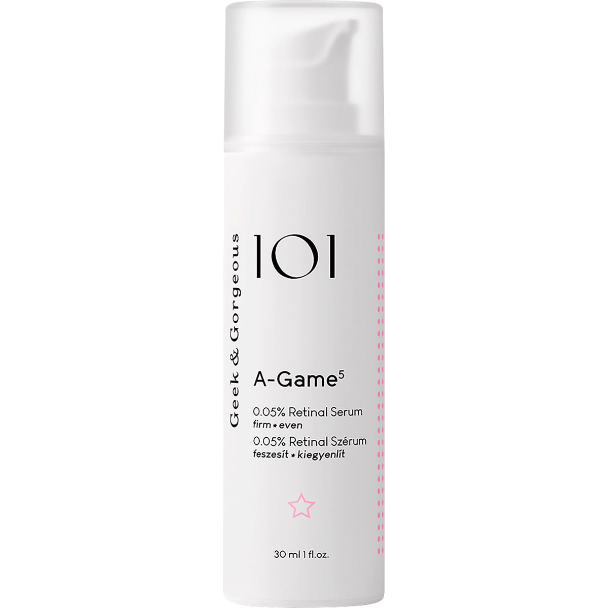 Retinalserum för ansiktet 101 A-Game-5 0,05 %, 30 ml