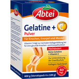 gelatine Pulver + Vitamin C (40 Portionen), 400 g - VivaVoss