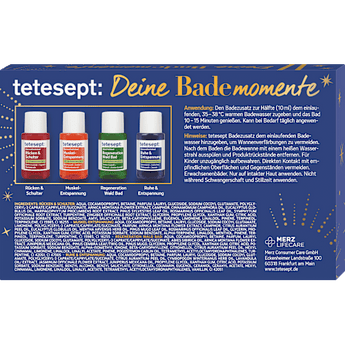 Geschenkset Deine Bademomente 4tlg tetesept