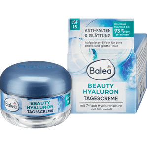 Gesichtscreme Anti Falten Beauty Hyaluron LSF 15, 50 ml Anti Age by Balea – Available at VivaVoss