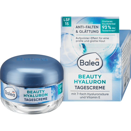 Gesichtscreme Anti Falten Beauty Hyaluron LSF 15, 50 ml Anti Age by Balea – Available at VivaVoss