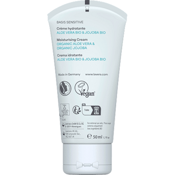 Gesichtscreme Basis Sensitiv feuchtigkeitsspendend  lavera NATURKOSMETIK