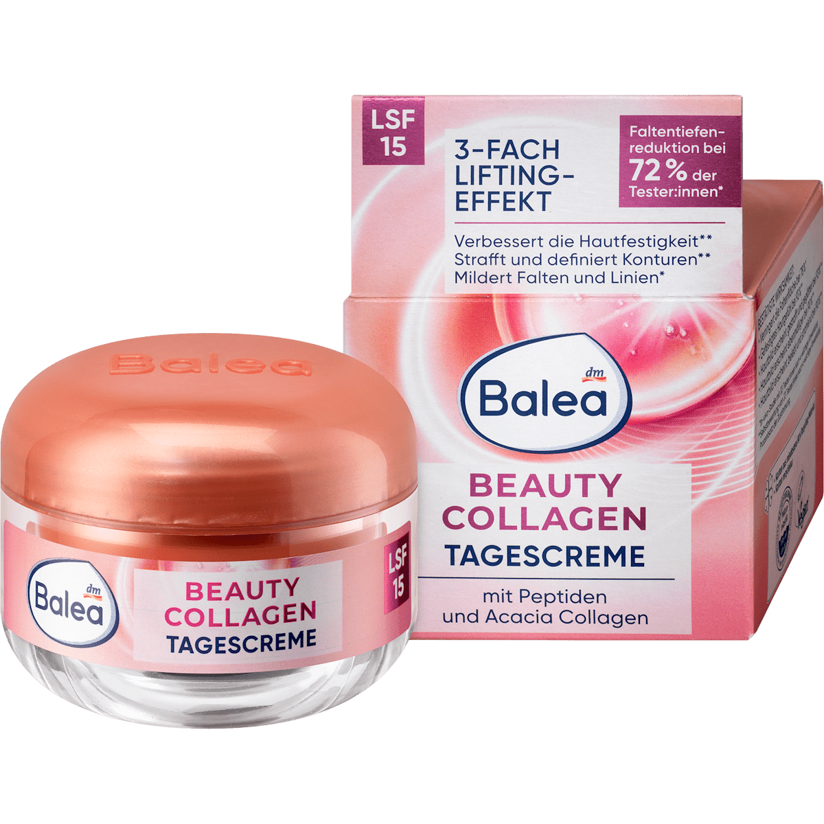 Gesichtscreme Beauty Collagen LSF15, 50 ml - VivaVoss