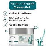 Gesichtscreme Gel Hydro Refresh lavera NATURKOSMETIK