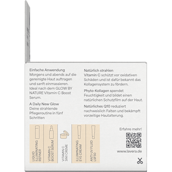 Gesichtscreme Glow By Nature Vitamin C 3in1 lavera NATURKOSMETIK