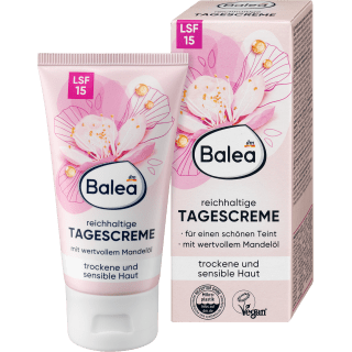 Gesichtscreme reichhaltig LSF 15, 50 ml Gesicht by Balea – Available at VivaVoss