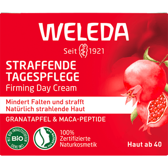 Gesichtscreme straffend Granatapfel & Maca - Peptide, 40 ml - VivaVoss