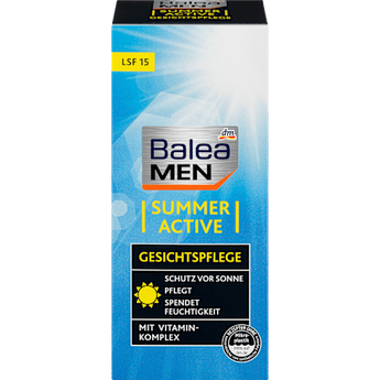 Gesichtscreme Summer Active  Balea MEN