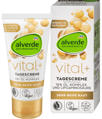 Gesichtscreme Vital+, 50 ml Balea, alverde NATURKOSMETIK, Gesichtscreme, Vital, by alverde NATURKOSMETIK – Available at VivaVoss