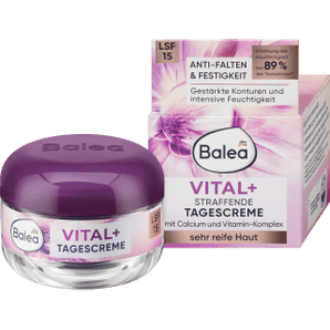 Gesichtscreme Vital + straffend LSF 15, 50 ml Anti Age by Balea – Available at VivaVoss