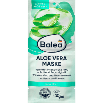 Gesichtsmaske Aloe Vera (2x8 ml), 16 ml Gesicht by Balea – Available at VivaVoss
