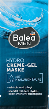 Gesichtsmaske Creme-Gel Hydro Balea MEN