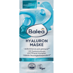 Gesichtsmaske Hyaluron (2x8 ml), 16 ml Anti Age by Balea – Available at VivaVoss