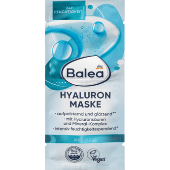 Gesichtsmaske Hyaluron (2x8 ml), 16 ml Anti Age by Balea – Available at VivaVoss