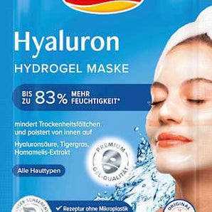 Gesichtsmaske Hyaluron Hydrogel Schaebens