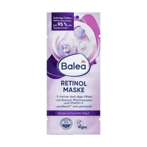 Gesichtsmaske Retinol (2x8 ml), 16 ml Anti Age by Balea – Available at VivaVoss