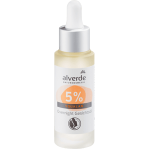 Gesichtsöl Overnight mit 5% Squalan, 25 ml Balea, alverde NATURKOSMETIK, Gesichtsöl, by alverde NATURKOSMETIK – Available at VivaVoss