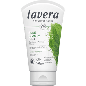 Gesichtsreinigung 3in1 Pure Beauty lavera NATURKOSMETIK