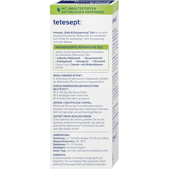 Gesundheitsbad Ruhe & Entspannung tetesept