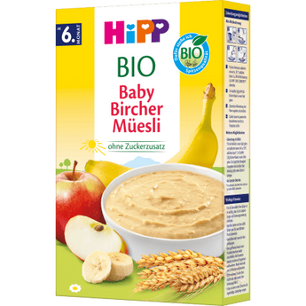 Getreidebrei Bio Bircher Müesli ab dem 6. Monat, 250 g - VivaVoss