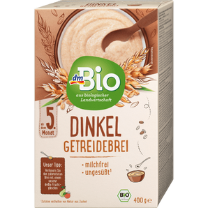 Getreidebrei Bio Dinkel ab dem 5. Monat, 2x200g, 400 g - VivaVoss