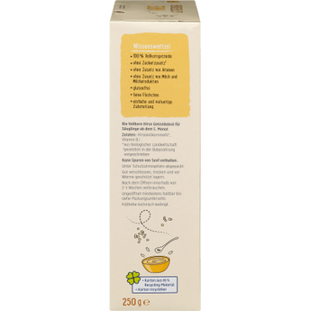 Getreidebrei Hirse ab dem 5.Monat, 250 g - VivaVoss