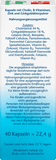 ginkgo + B - Vitamine + Cholin Kapseln 40 St, 22,4 g - VivaVoss