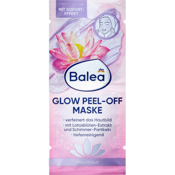 Glow Peel - Off Maske (2x8 ml), 16 ml Balea, Pflege & Parfum,Gesicht,Gesichtsmaske by Balea – Available at VivaVoss