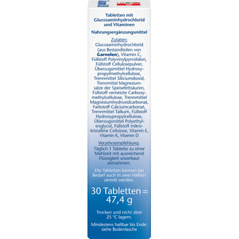 glucosamin 1200 Tabletten 30 St, 47,4 g - VivaVoss