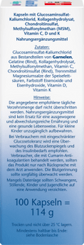 glucosamin 1550 Kapseln 100 St, 114 g - VivaVoss