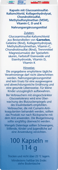 glucosamin 1550 Kapseln 100 St, 114 g - VivaVoss