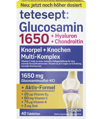 glucosamin 1650 Tabletten 40 St, 50,4 g - VivaVoss