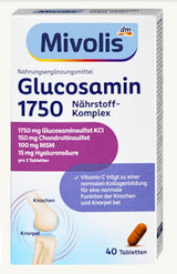 Mivolis Glucosamin 1750 Nährstoff-Komplex, 40 St., 66 g – Muskeln & gelenke image_position | VivaVoss