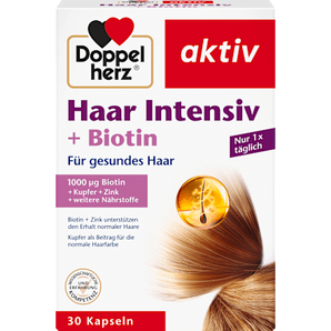 Haar Intensiv + Biotin Kapseln 30 St Doppelherz